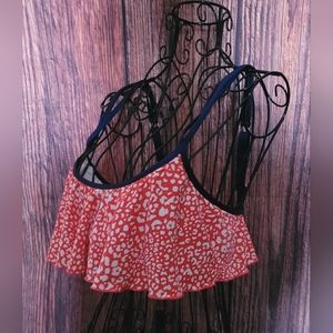 Splendid Ruffled Bikini Top